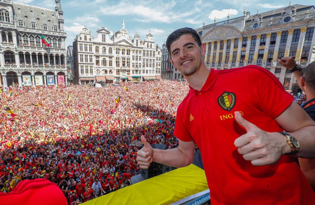 Thibaut Courtois Belgia belgia euro 2024 courtois belgia Domenico Tedesco