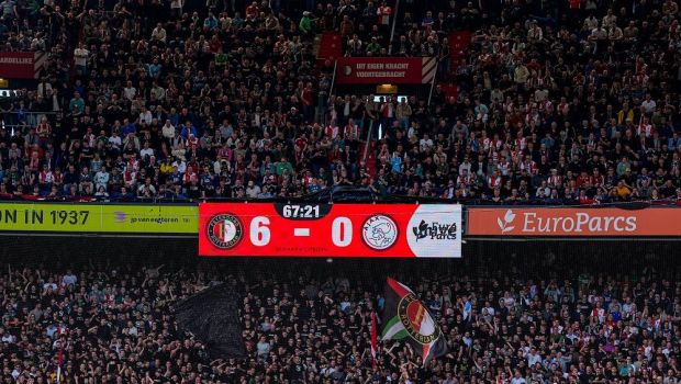 
	Derby-ul Feyenoord Rotterdam - Ajax Amsterdam, amânat sine die dintr-un motiv uluitor! &rdquo;Siguranţa jucătorilor şi a publicului nu poate fi suficient garantată&rdquo;
