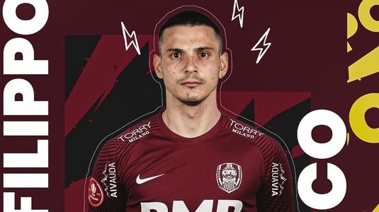 Filippo Falco Carrarese CFR Cluj Serie B Steaua Rosie Belgrad