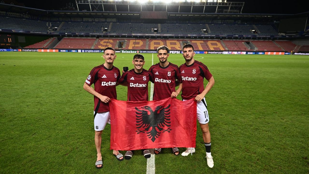 Sparta Praga Albion Rrahmani Ermal Krasniqi