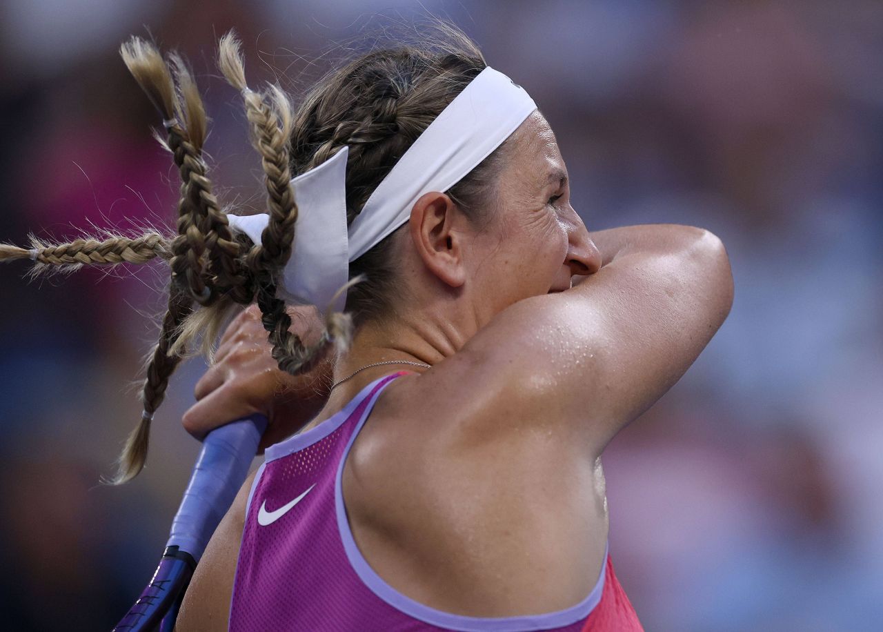 A câștigat plângând de durere! Prin ce a trecut Victoria Azarenka (35 de ani) la US Open 2024_32