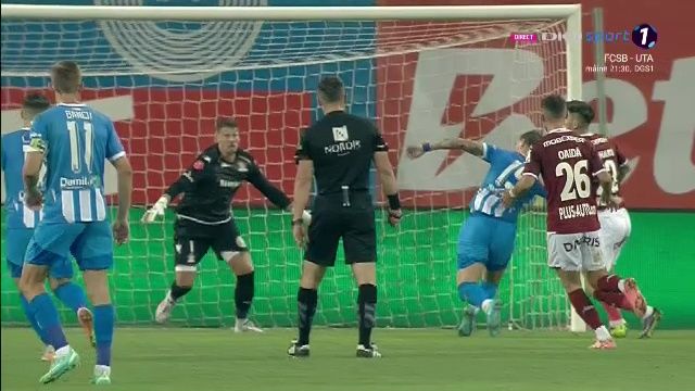 Repriză grea pentru Istvan Kovacs! Un penalty controversat acordat Craiovei și altul anulat Rapidului la VAR_9