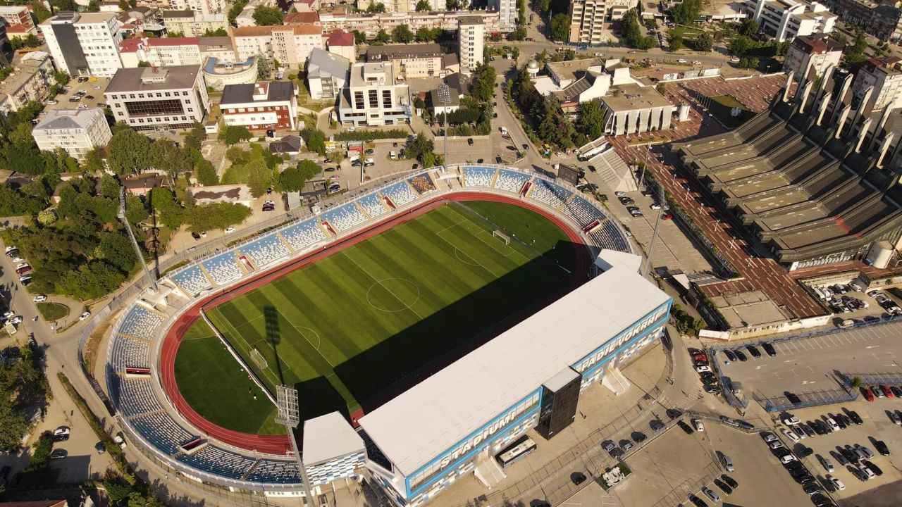 Fadil Vokrri Stadium kosovo Romania