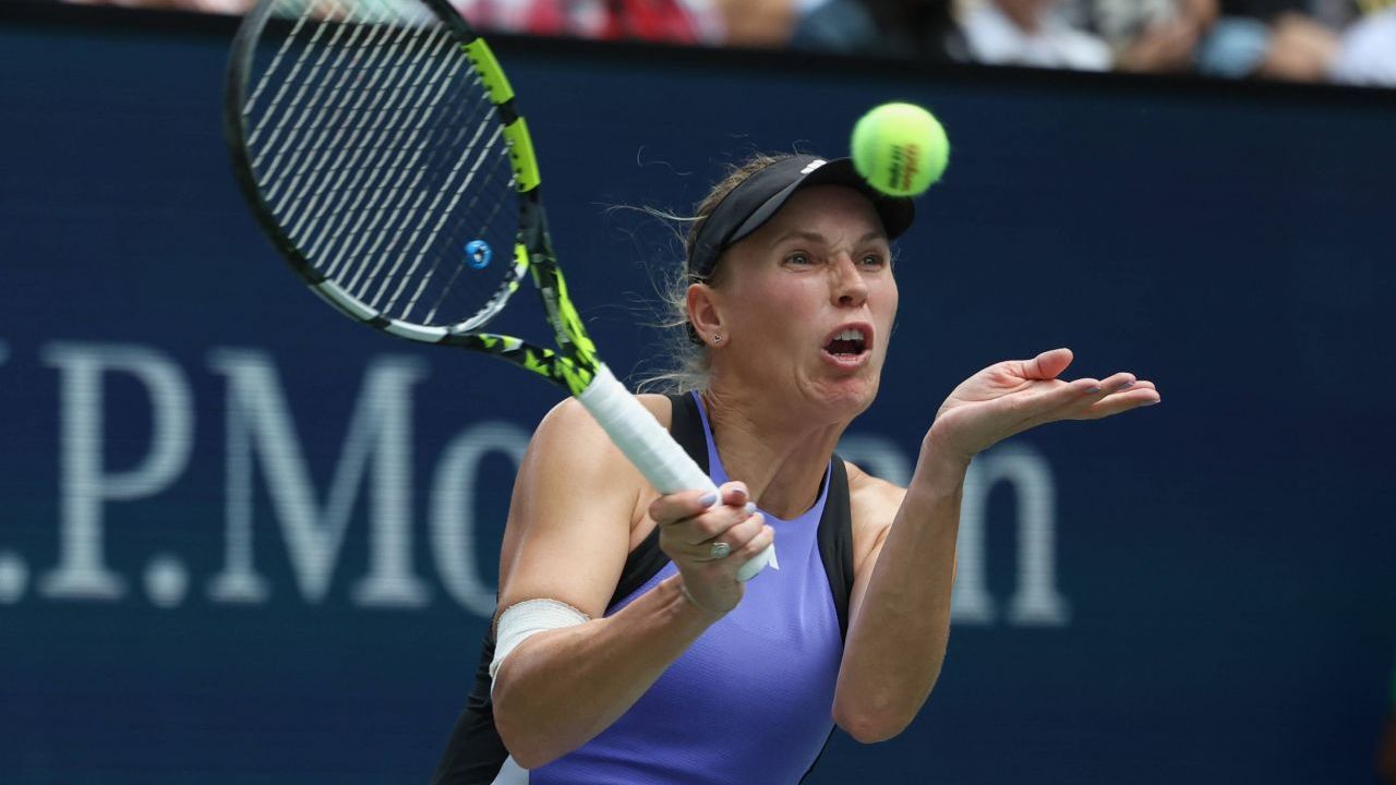 Caroline Wozniacki Beatriz Haddad Maia Tenis WTA US Open 2024