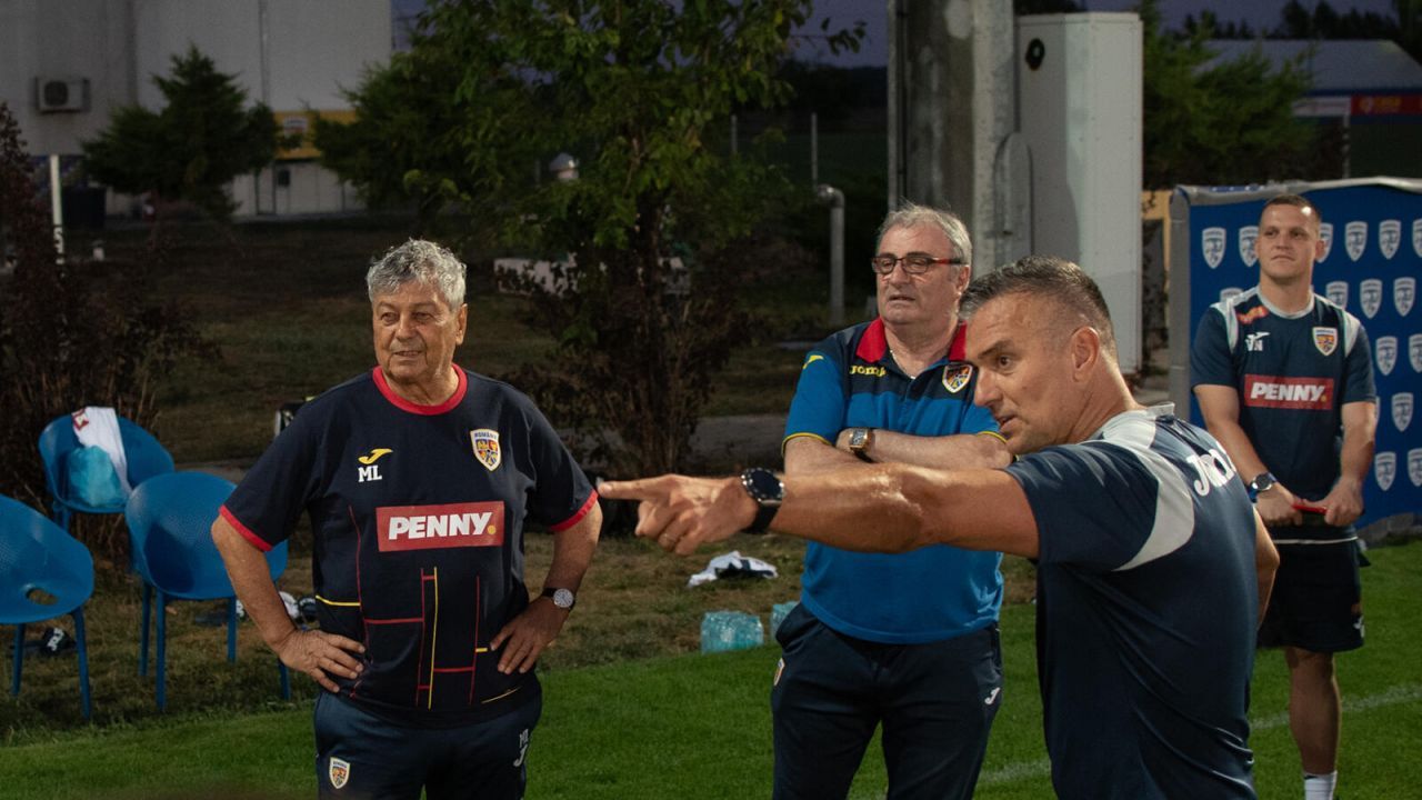 Mircea Lucescu Centrul Național de Fotbal Buftea Daniel Pancu Echipa Nationala de Tineret