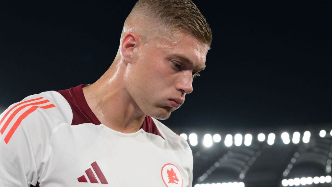 Artem Dovbyk accidentare AS Roma Nations League Ucraina