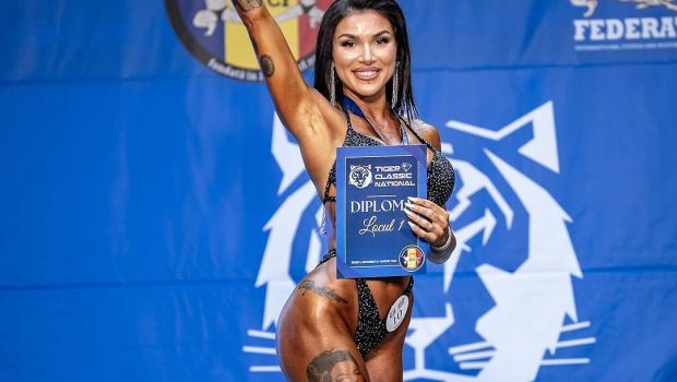 
	Cea mai sexy culturistă este româncă! Andreea, soția lui Victor Astafei, face senzație la concursurile de fitness
