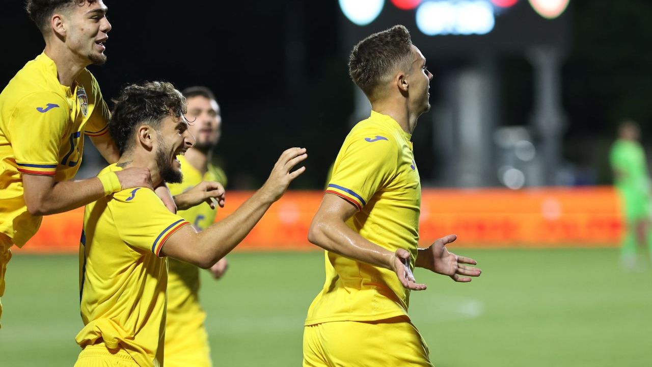 România U21 – Muntenegru U21 1-0, ACUM, pe VOYO și Pro Arena. Tricolorii domină, Ignat e aproape de gol