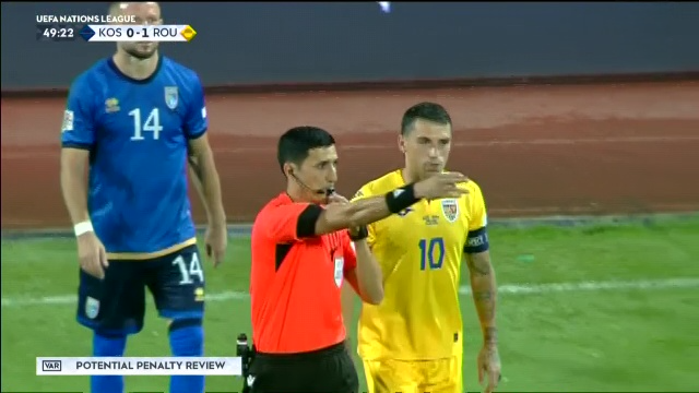 Kosovarii contestă VAR-ul. Ce susțin că s-a întâmplat la penalty-ul obținut de Man_3