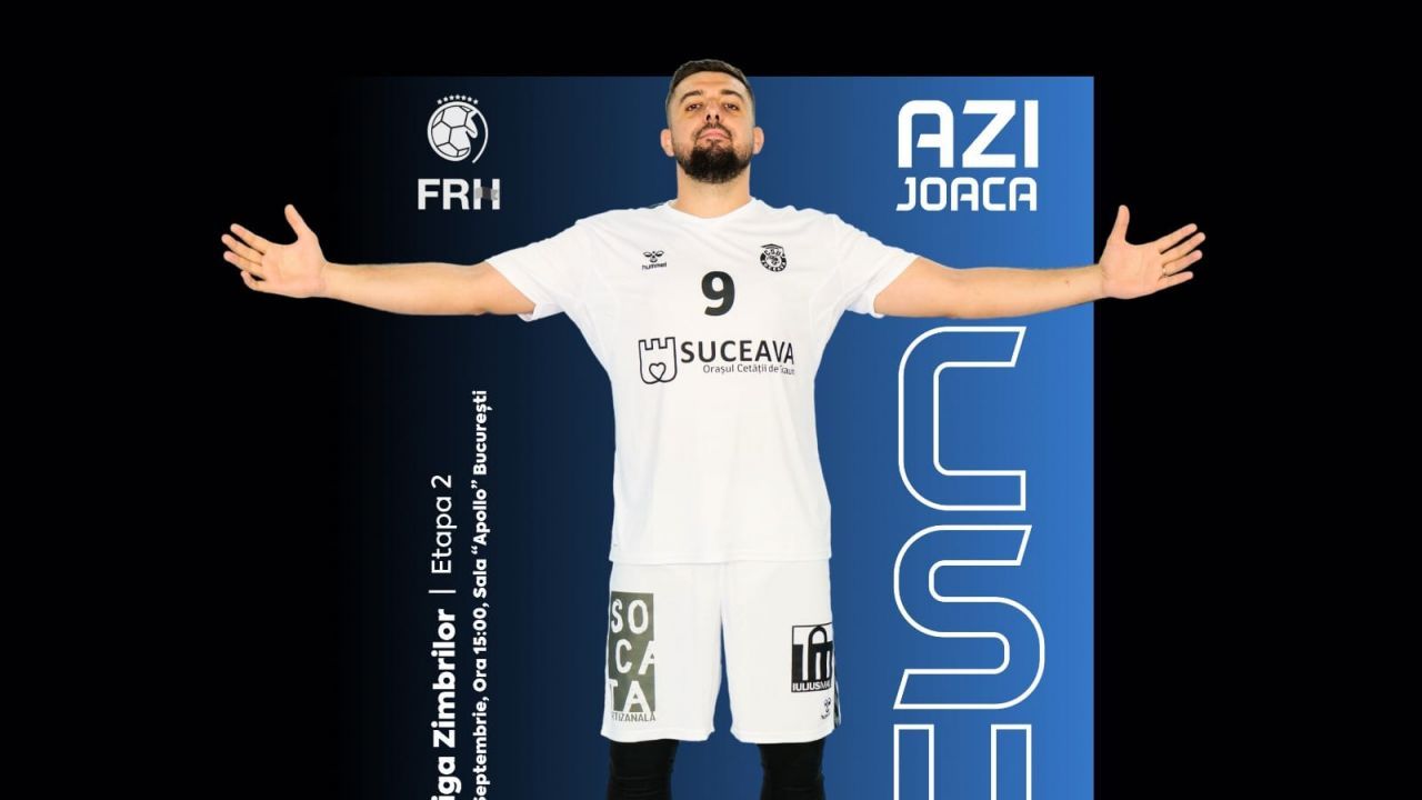 CSU Suceava Codrin Radu CSM Bucuresti Echipa Nationala de Handbal Masculin Liga Zimbrilor