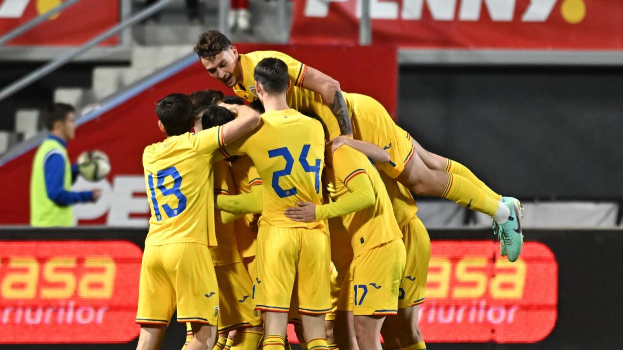 Anglia U20 – România U20 2-0. Naționala lui Costin Curelea continuă seria insucceselor