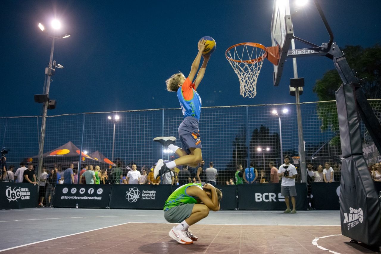 Final festiv la BCR Sport Arena Streetball 2024: Andrei Pavel și Anghel Damian în duel cu campionii Europei din 2014. Toma Brenciu, coșul decisiv_3