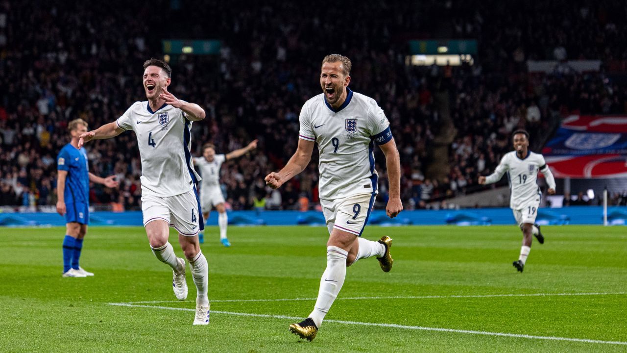 Harry Kane a rezolvat de unul singur meciul Angliei la selecția cu numărul 100!