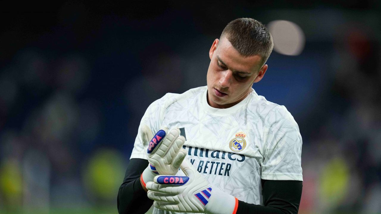 Andriy Lunin Real Madrid Thibaut Courtois