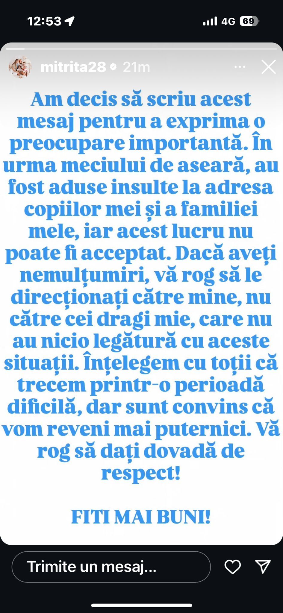 Mesajul lui Alex Mitriță, după ce fanii i-au insultat familia la finalul meciului cu Poli Iași_2