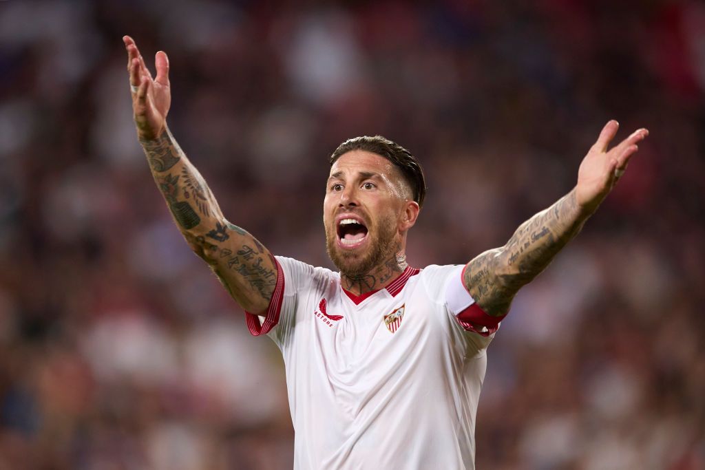 Sergio Ramos Real Madrid Sevilla