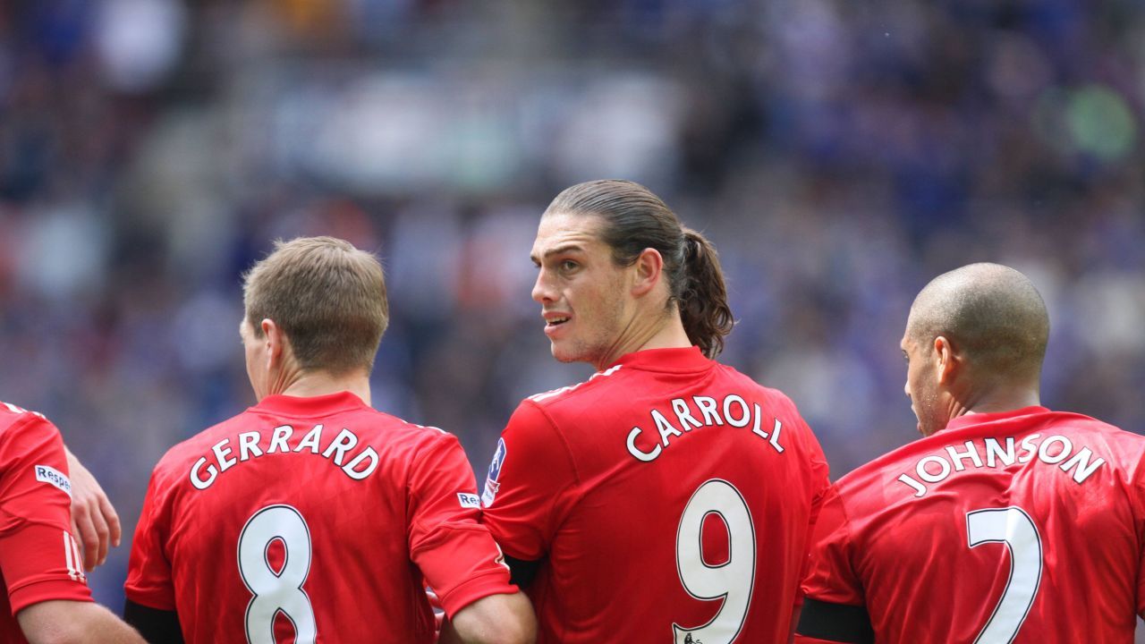 Andy Carroll Bordeaux Liverpool Paul Baysse Rio Mavuba