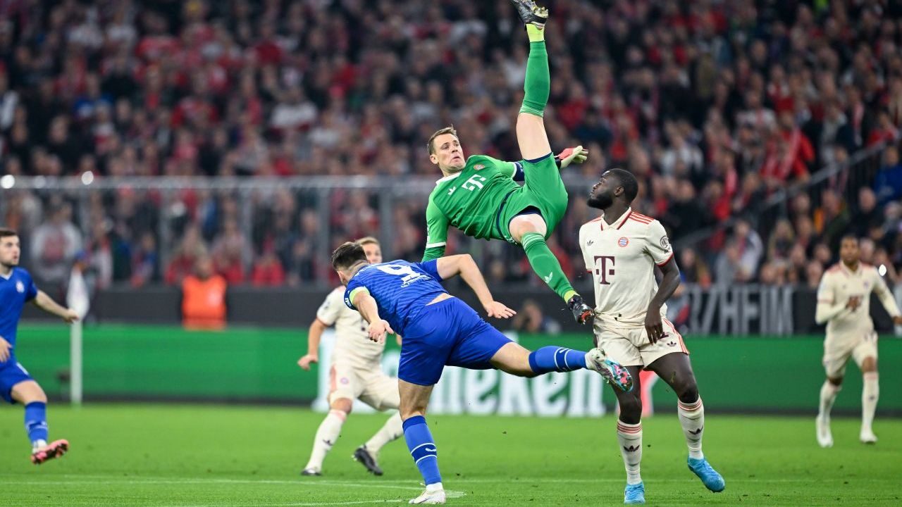 Bayern Munchen Dinamo Zagreb Manuel Neuer