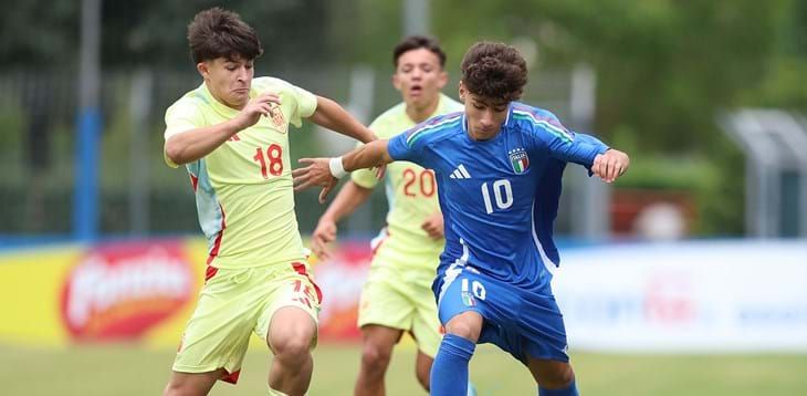 Furia Rumana revine! Raul Andrei Perțea a dat un ”golazo” și Ares Căpățână a jucat titular în Italia - Spania 2-3: ”A fost mai complicat”_2