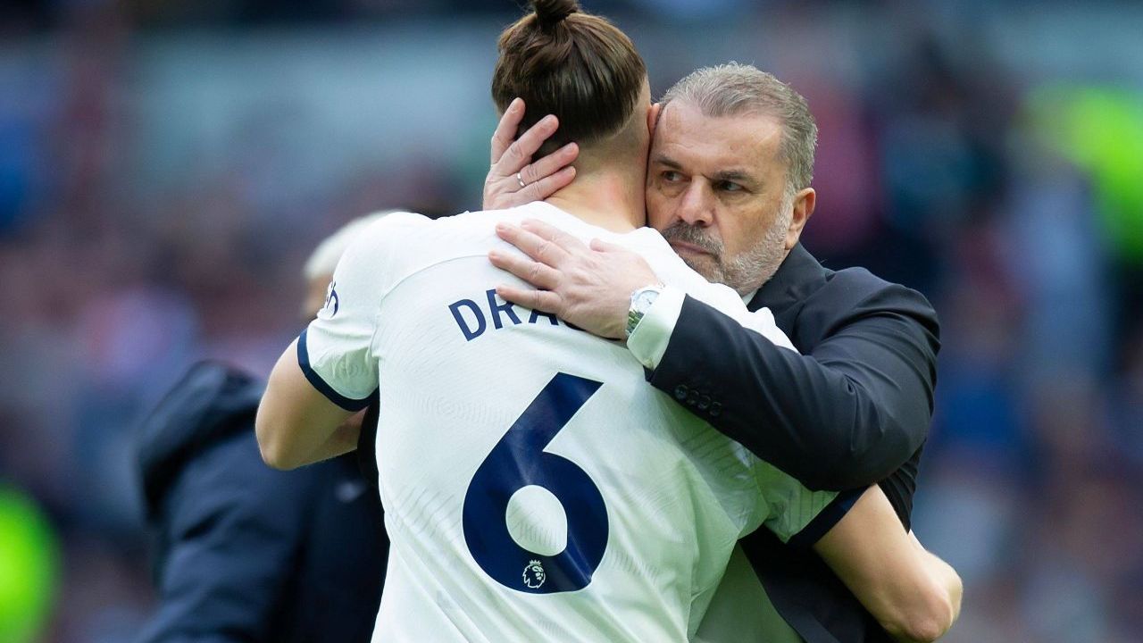 radu dragusin Ange Postecoglou Tottenham