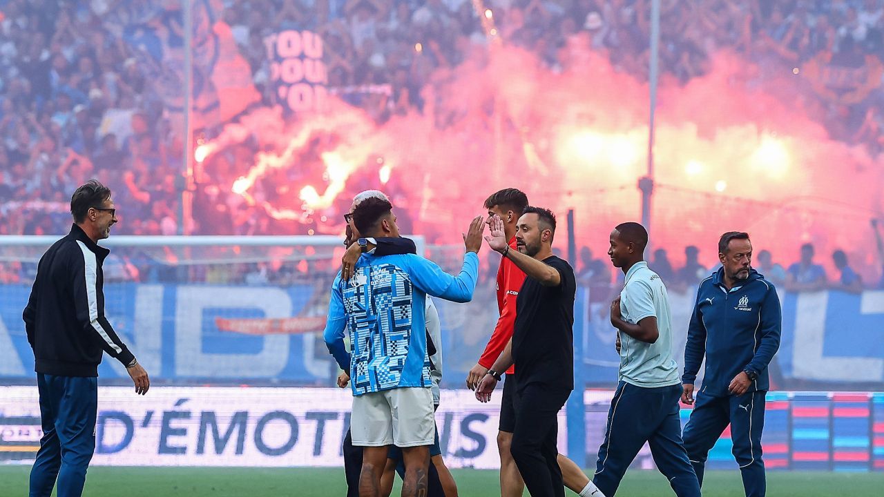 Olympique Marseille Jonathan Rowe Leonardo Balerdi Olympique Lyon Roberto de Zerbi