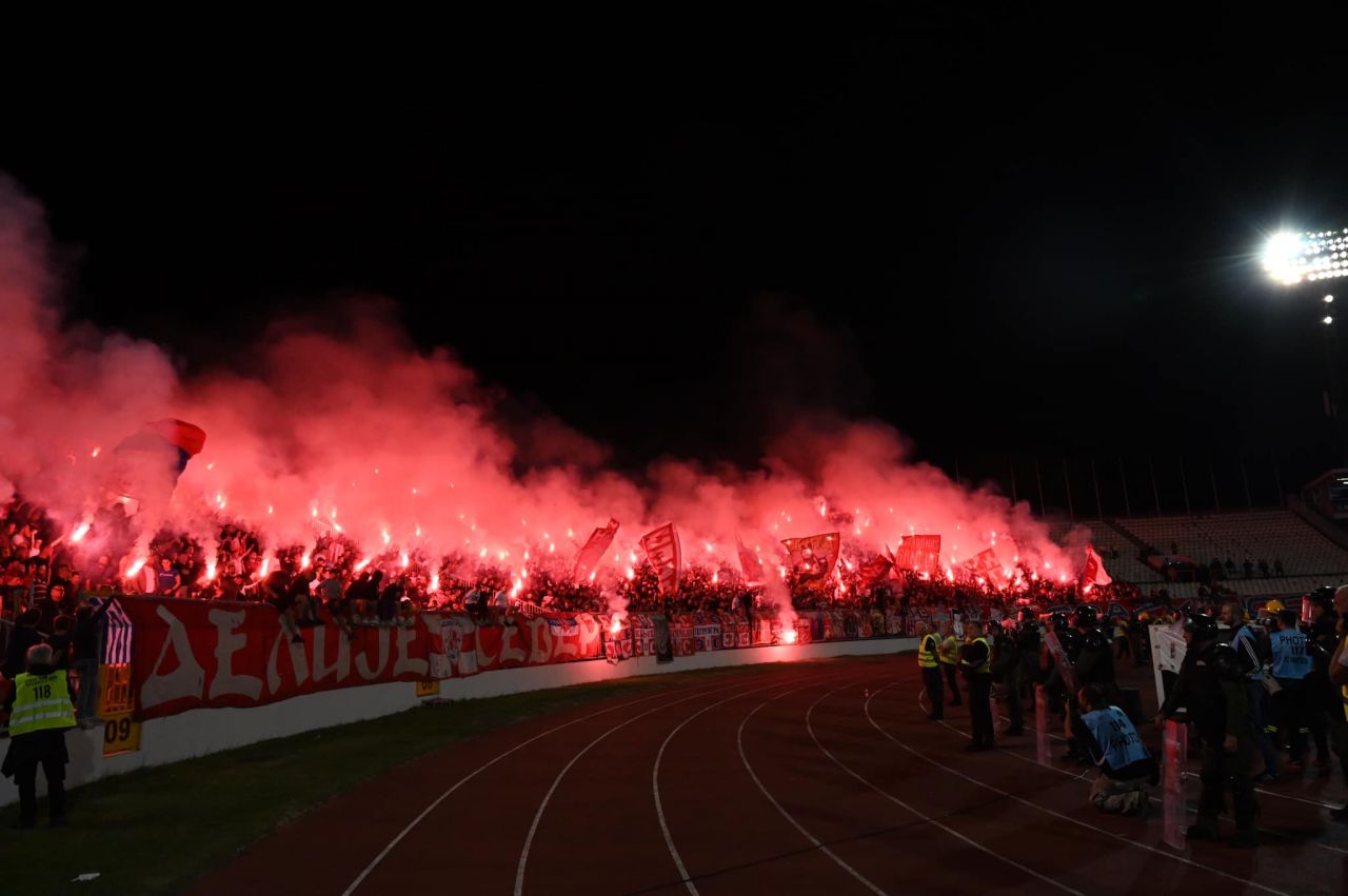 A fost DEZASTRU în Partizan Belgrad - Steaua Roșie Belgrad, ”Večiti Derbi” din Serbia! Perla lui Gică Hagi, maestru de ceremonii_12