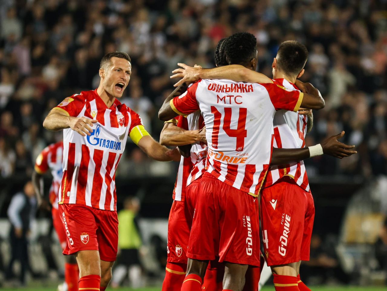 A fost DEZASTRU în Partizan Belgrad - Steaua Roșie Belgrad, ”Večiti Derbi” din Serbia! Perla lui Gică Hagi, maestru de ceremonii_10